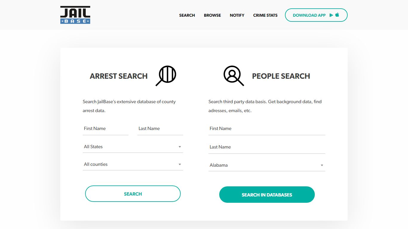 County Jail Inmate Search | JailBase